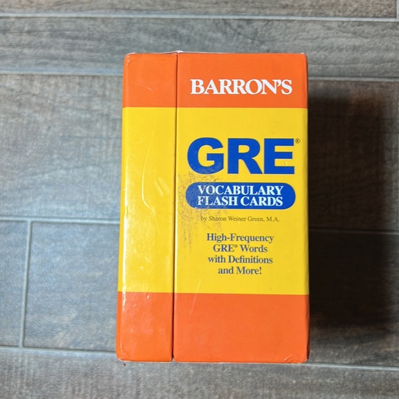 Barron’s GRE Vocabulary Flash Cards Study Aide Educational Material - Picture 4 of 5